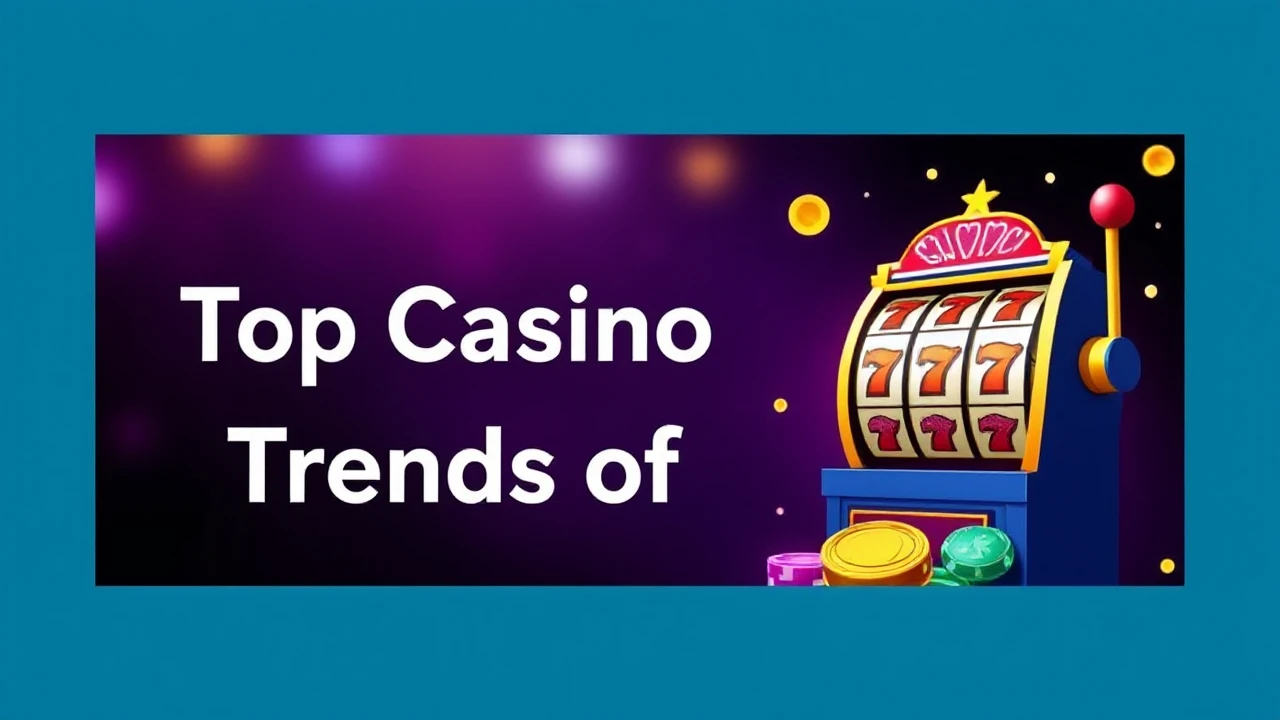Revealing the Top Casino Slot Trends of the Year